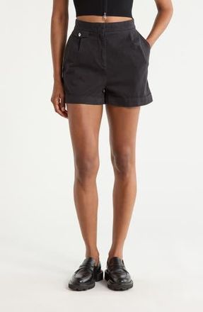 BOSS Taschi Stretch Cotton Shorts in Black at Nordstrom Rack, Size 10