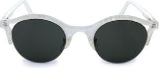 Retro Superfuture 54mm Round Sunglasses in White at Nordstrom Rack