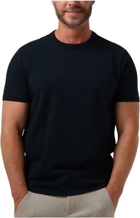 Profuomo Heren Polo & T-shirts Korte Mouw - Heren - T-shirts - Blauw - S - Tops
