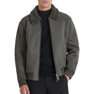 Antony Morato Jas Regular Fit van gebreid materiaal - Heren - Bomber jackets - Groen - L - Polyester - Jassen
