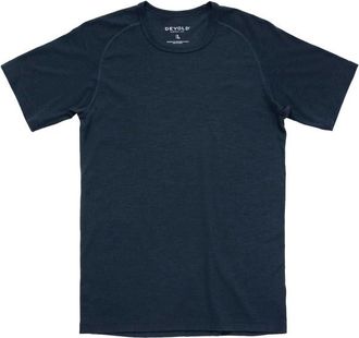 Devold Adventure Merino 190 Tee Merinoshirt f&uuml;r Herren | blau