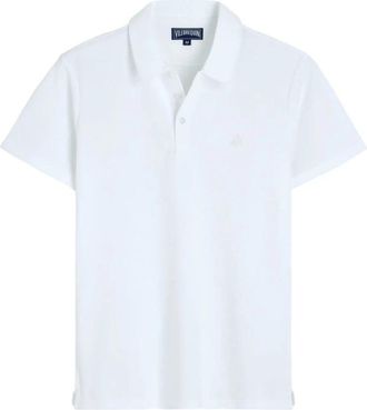 Vilebrequin Phoenix Terry Polo - Heren - Polos - Wit - XL - Katoen - Tops