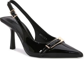 Berness Coraline Pointed Toe Slingback Pump in Black at Nordstrom Rack, Size 7.5
