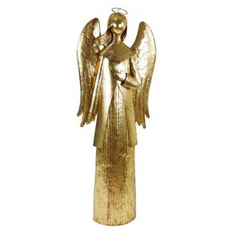 Vacchetti Vacchetti - Maxi &Aacute;ngel Dorado Con Coraz&oacute;n Nai-2229 Cm. 68 X 27 Horas 188