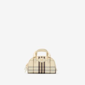 Burberry Mini Highlands Bowling Bag