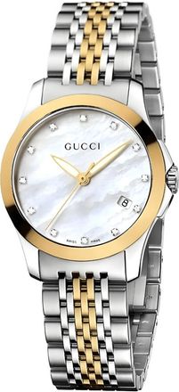 Gucci G-Timeless Dameshorloge met Moeder van Parel Wijzerplaat - Model YA126513