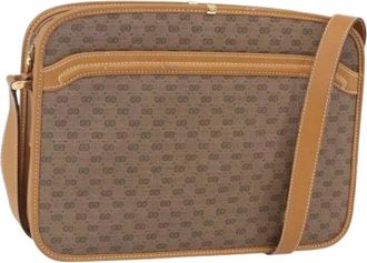 Gucci Pre-owned Plastic Cross Body Bag - Dames - Vintage Schoudertas - Beige - ONE Size - Vintage