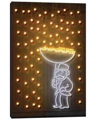 iCanvas Money Rain By Octavian Mielu Wall Art