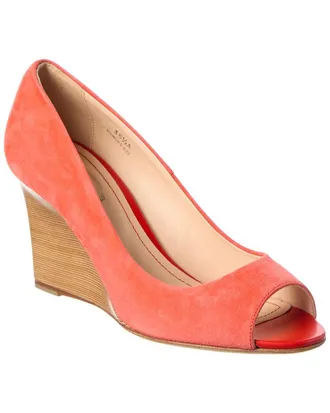 Tod's Tods Suede Wedge Sandal