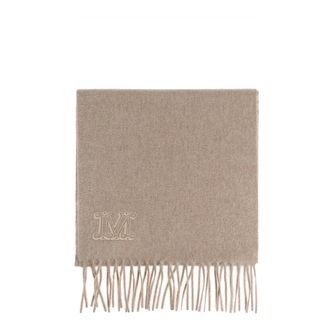 Max Mara Winter Scarves, female, Beige, Size: ONE SIZE Wsdalia Scarf