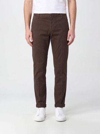Dondup Gaubert Slim Fit Mid-Rise Velvet Chino Trousers