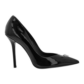 Philipp Plein Dames, Schoenen, Zwart, Maat: 38 EU Leer