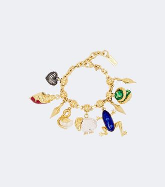 Chlo&eacute; Chlo&eacute; Embellished enamel charm bracelet