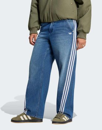 adidas Originals Adilenium 6 jeans in denim blu