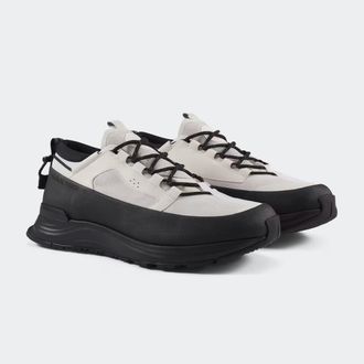 Canada Goose Sneaker de sentier Glacier pour hommes (Hommes, Limestone/White, US 11.5)