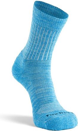 Fox River Womens Hematite Lightweight Crew Hiking Socks Blue L