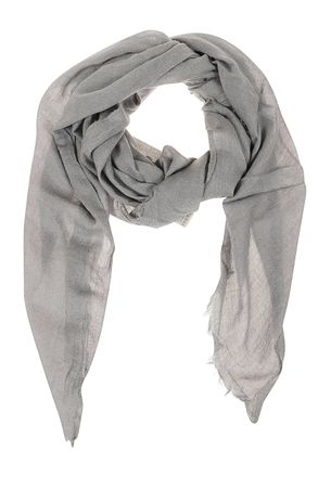Destin Wide Lightweight Scarf With Finely Hand-Frayed Edges