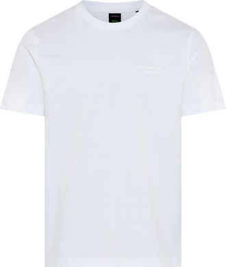 Boss Green by Hugo Boss T-Shirt BOSS GREEN Porsche Spirit 70 Capsule Collection, Herren, Gr. XXL, wei&szlig;100, Single Jersey, Obermaterial: 100% Baumwolle, unifarben, regular fit
