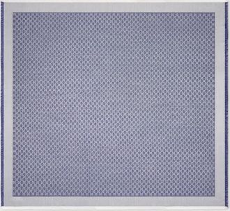 Gucci GG Silk Wool Shawl, Multicolor, Wool