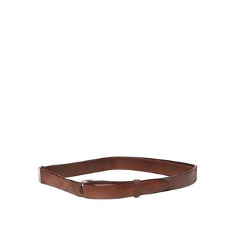 Orciani Belts, male, Brown, Size: ONE SIZE Minimalist Leather Belt