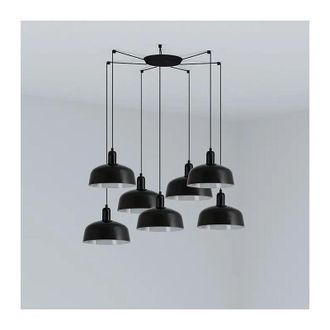 Faro Barcelona Tatawin M L&aacute;mpara Colgante Negra 20340-146-7l