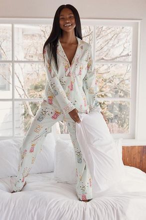 Bedhead Pajamas x Anthropologie Flower Can Pajama Set