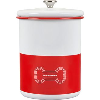 LE CREUSET Dog Treat Jar in Red at Nordstrom