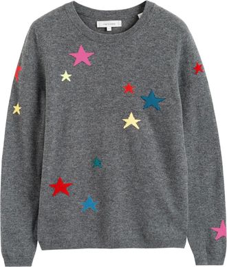 Chinti and Parker star-motif sweater - Grey