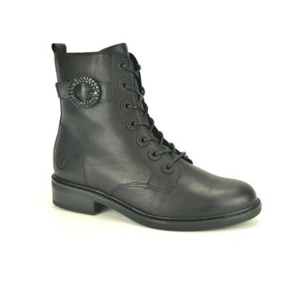Remonte Zwart Botje N. + Tiret - Dames - Schoenen - Zwart - Maat: 36 EU