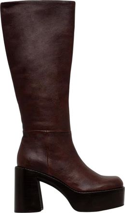 Jeffrey Campbell Bota hasta la rodilla The-Band - Shoes - Mujer - Marr&oacute;n - 40 EU