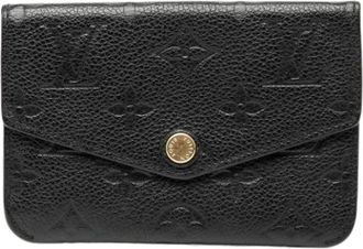Louis Vuitton Pre-owned Clutches, female, Black, Size: ONE SIZE Pre-owned Leather Clutch