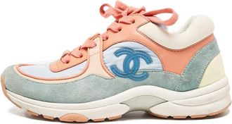 Chanel Sneakers con logo CC - Blu