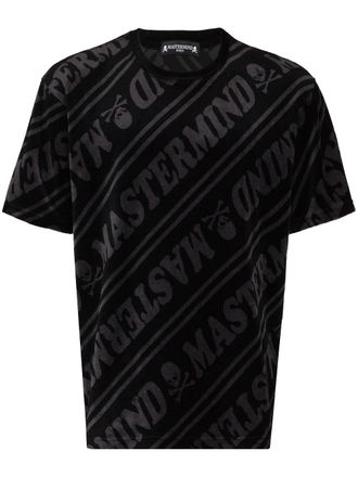 Mastermind Japan T-shirt con stampa - Grigio