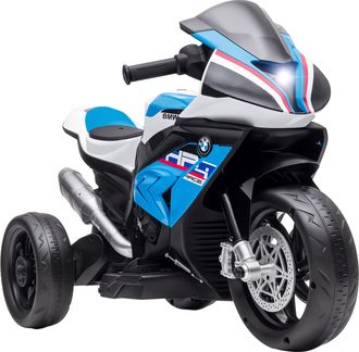 OEM Moto El&eacute;ctrica Bmw Hp4 Para +18 Meses Con M&uacute;sica Usb Velocidad 2,5 Km/h Avance Y Retroceso 82,5x42x54 Cm Azul