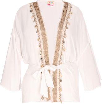 Izia Kimono Dames wit