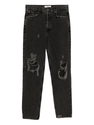 Free People Lasso cotton jeans - Black
