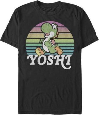 Nintendo Mens Nintendo Retro Yoshi Graphic T-Shirt in Black at Nordstrom, Size Xxx-Large