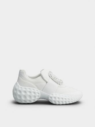 Roger Vivier Viv Run Light Sneakers in fabrics