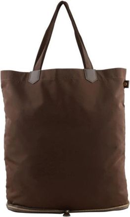 Pourchet Easy | Travel petit - Dames - Shoppers - Bruin - ONE Size - Leer - Tassen