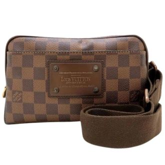 Louis Vuitton Pre-owned Cross Body Bags, male, Brown, Size: ONE SIZE Pre-owned Damier Sling Bag
