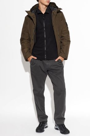 Stone Island Sweatshirt With Logo Patch, Mens, Black