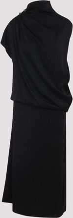 Fabiana Filippi Black Midi Dresses