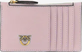 Pinko Pinko Love Birds Kartenetui aus Leder