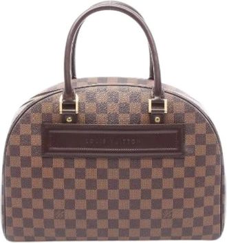 Louis Vuitton Pre-owned Borsa Nolita Damier - - Pre-owned - Donna - Marrone - ONE SIZE