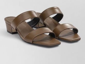 Aeyde kemi 30mm heeled sandals double strap