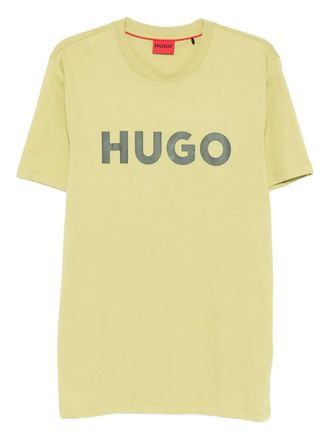 HUGO BOSS logo-print T-shirt - Green