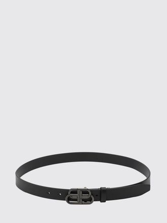 Balenciaga Cintura BB in pelle di vitello liscia con fibbia monogram