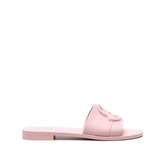 Moncler Sliders, female, Pink, 5 UK, Slide Mon With Logo