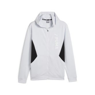 OEM Sudadera Con Capucha Para Hombre Puma Fit Double Knit Fz Gris 52388542 R M