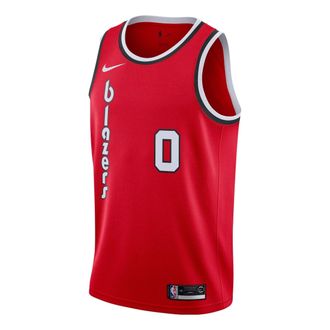 Nike x NBA Portland Trail Blazers Jerseys Damian Lillard 0 AV4511-658